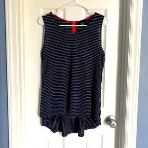Anthropology Striped Navy Tank W5